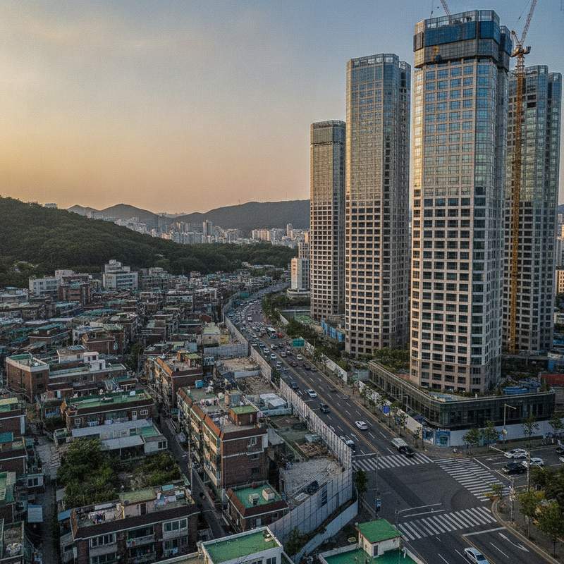 재개발재건축 작업 이미지