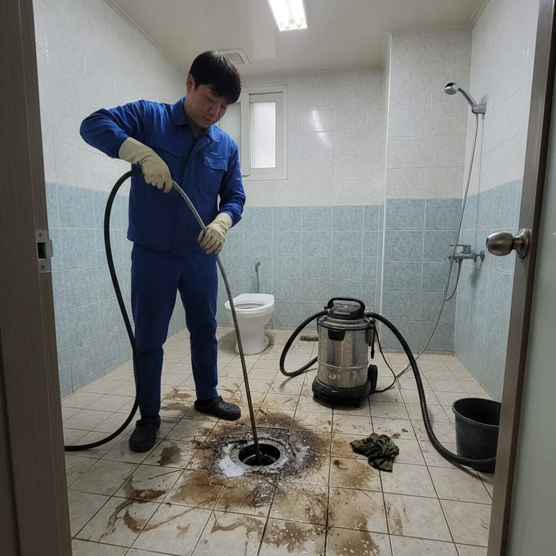 서구 싱크대막힘 현장 안내 이미지