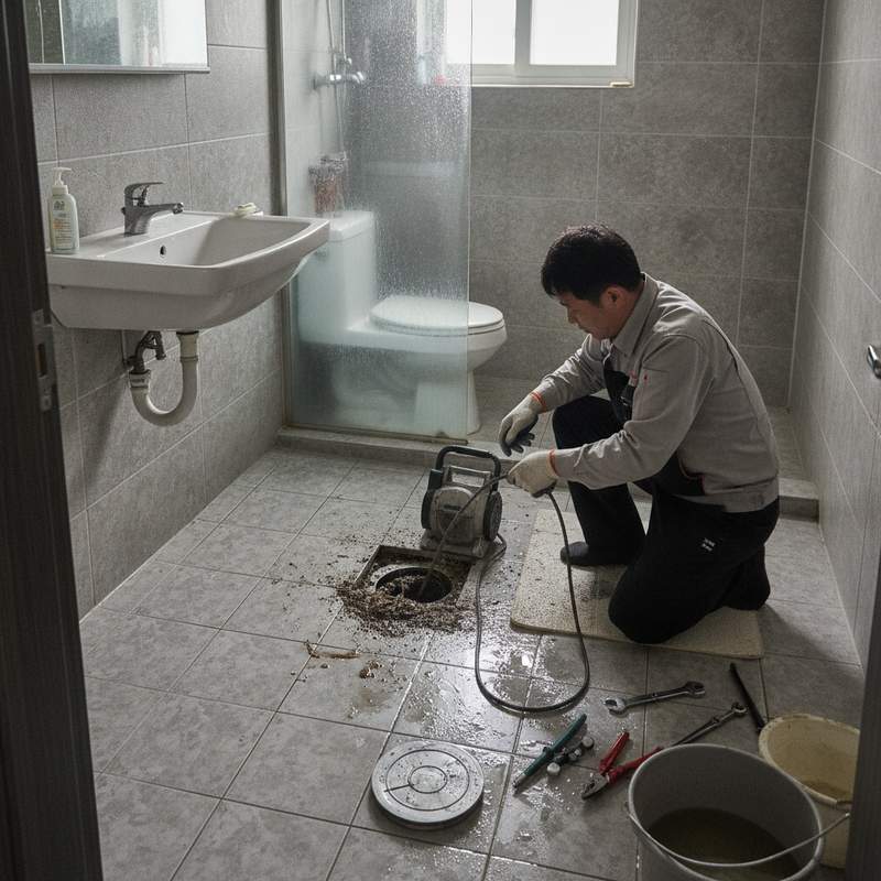 동구 싱크대막힘 현장 안내 이미지
